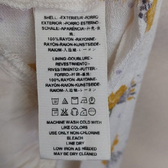 Free People Tegan Floral Mini Dress Size 0 - Picture 14 of 16